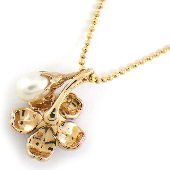 楽天市場】ミキモト MIKIMOTO ネックレス 桜モチーフ パール エナメル 