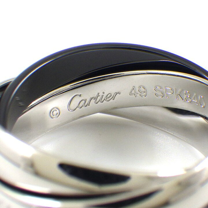 楽天市場】カルティエ Cartier リング トリニティ クラシック MM 