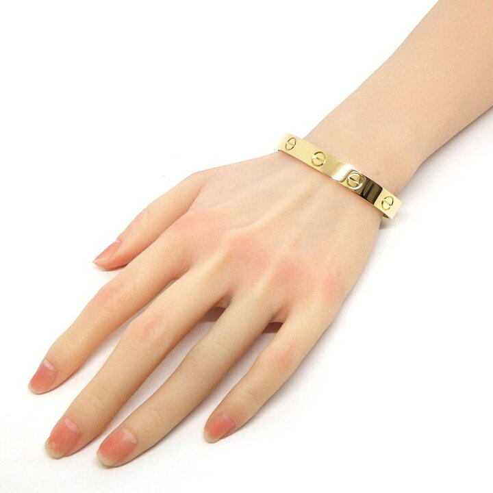 楽天市場】カルティエ Cartier バングル オープン ラブ LM ラージ 