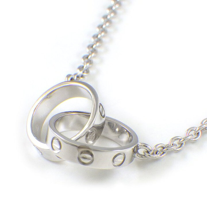 楽天市場】カルティエ Cartier ネックレス ベビーラブ B7212500 K18WG  
