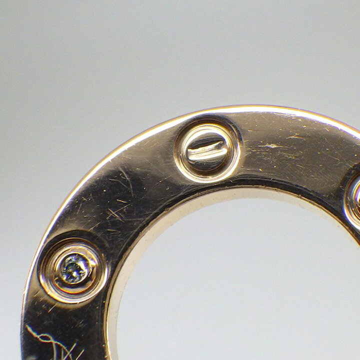 楽天市場】カルティエ Cartier ネックレス ラブ サークル リンク 3 