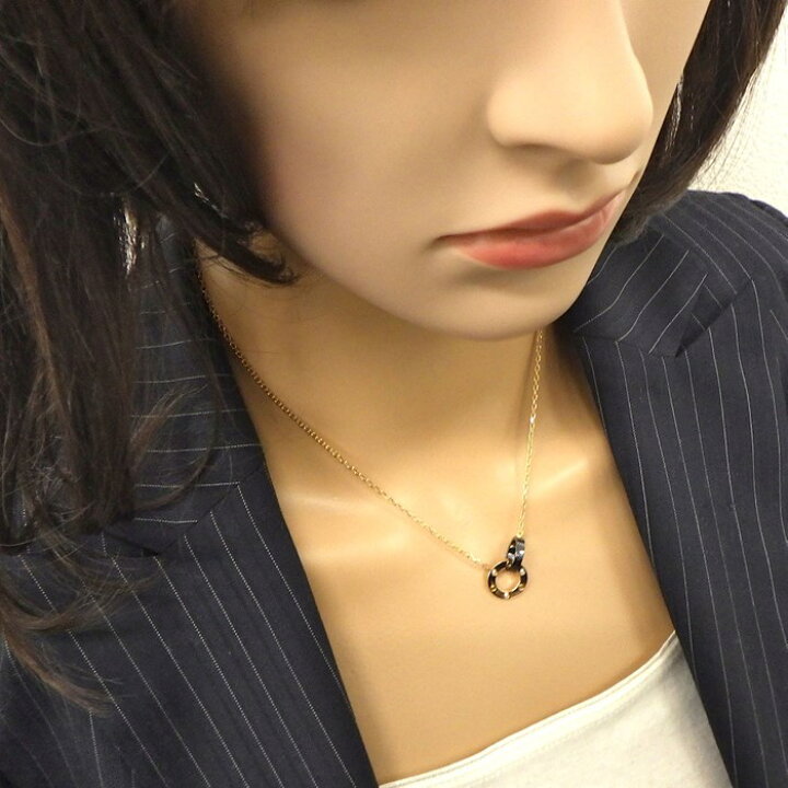 楽天市場】カルティエ Cartier ネックレス ラブ サークル リンク 3 