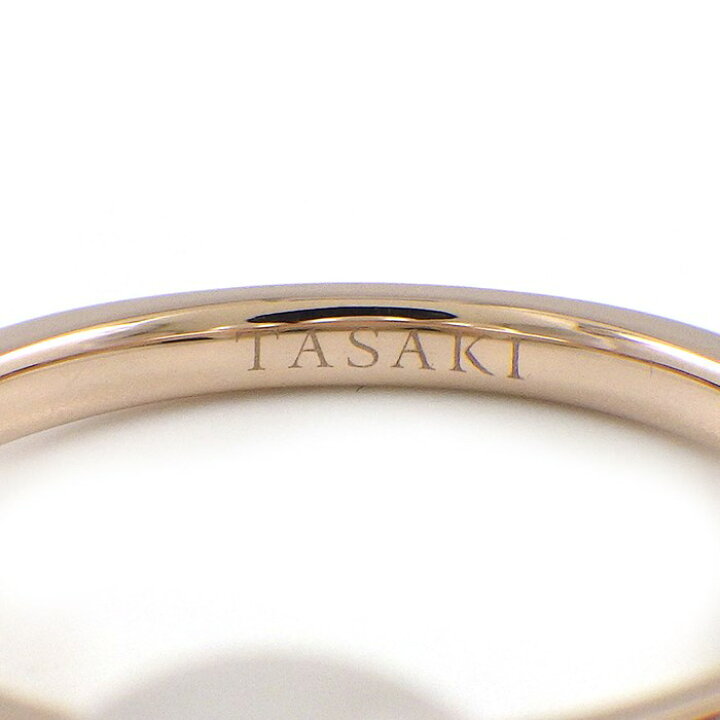楽天市場】タサキ 田崎真珠 TASAKI リング バランス エラ R-4418-18KSG 