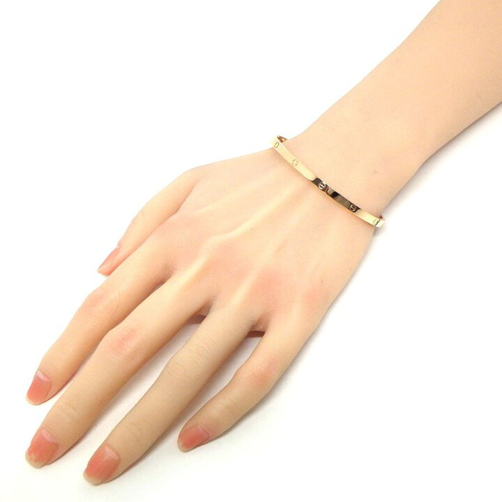 楽天市場】カルティエ Cartier ブレスレット ラブ SM B6047319 K18PG  