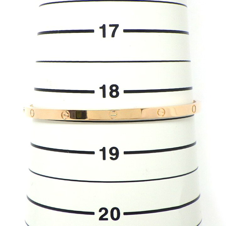 楽天市場】カルティエ Cartier ブレスレット ラブ SM B6047319 K18PG  