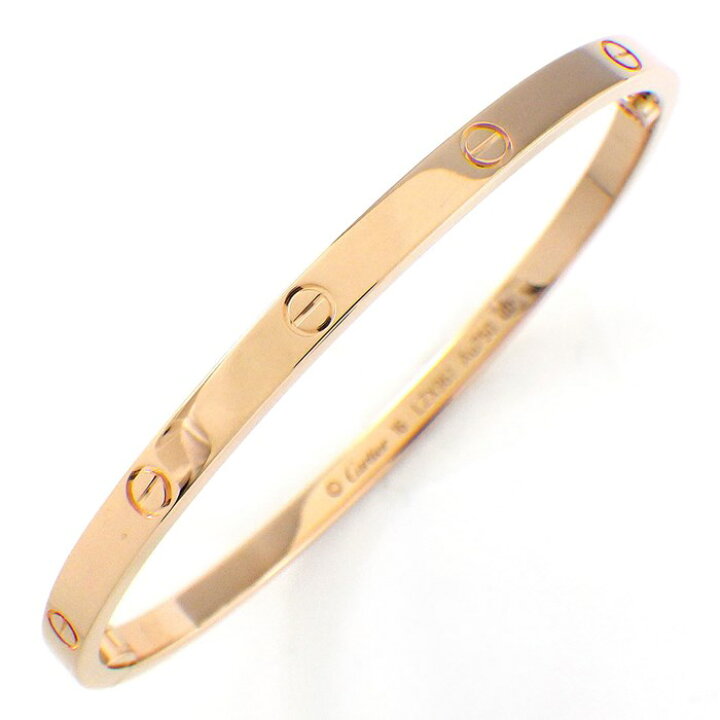 楽天市場】カルティエ Cartier ブレスレット ラブ スモールモデル SM 