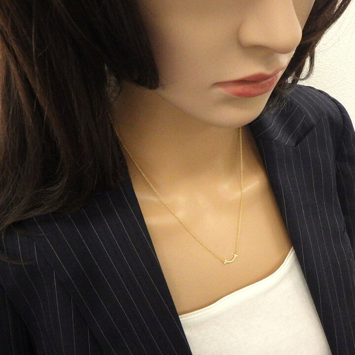 楽天市場】ティファニー Tiffany & Co. ネックレス T スマイル ミニ  