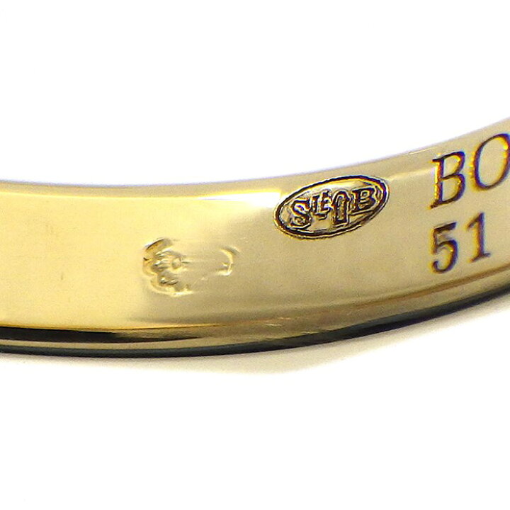 楽天市場】ブシュロン BOUCHERON リング ファセット バンド K18YG 11号 