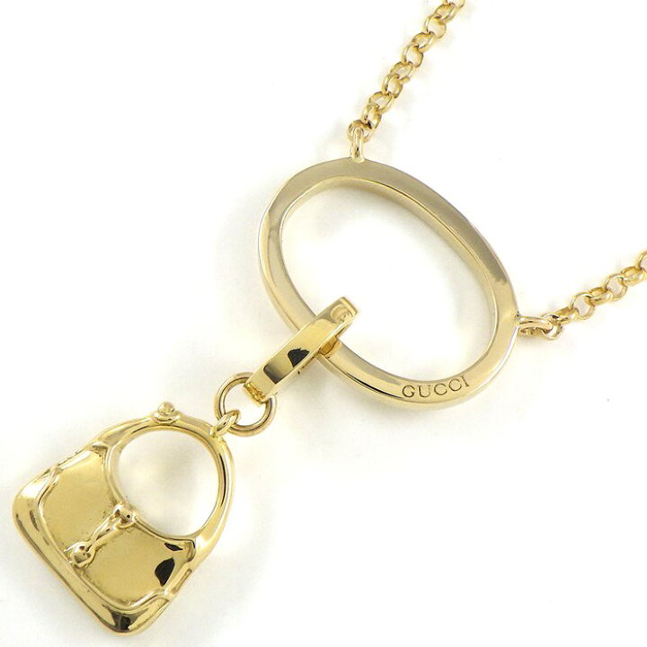 楽天市場】グッチ GUCCI ネックレス オーバル サークル ジャッキー  