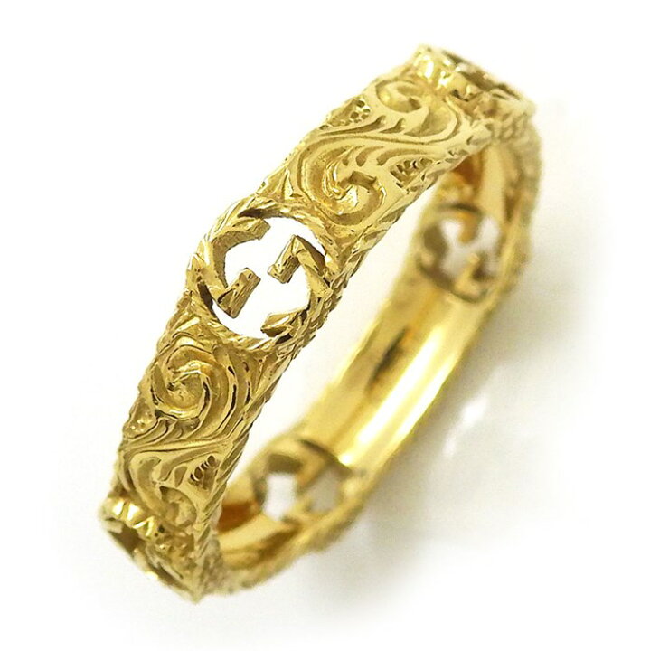 楽天市場】グッチ GUCCI リング インターロッキング G 603608 J8500  