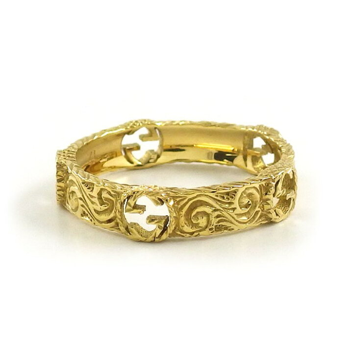 楽天市場】グッチ GUCCI リング インターロッキング G 603608 J8500  