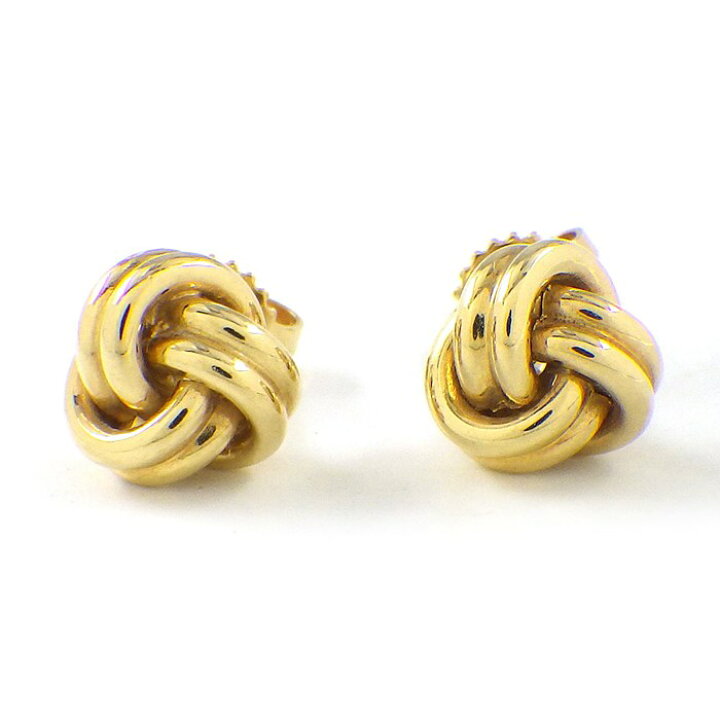 楽天市場】ティファニー Tiffany & Co. ピアス ノット ツイスト K18YG  