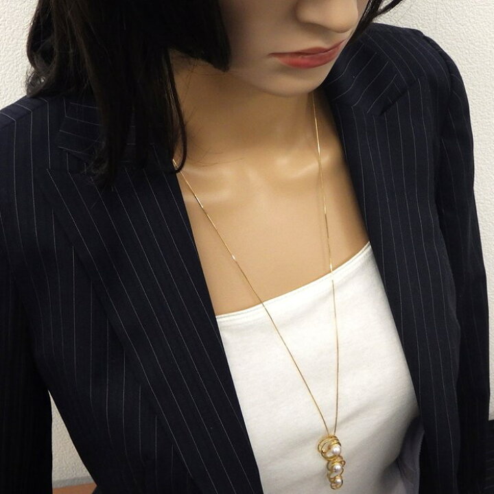 楽天市場】タサキ 田崎真珠 TASAKI ロングネックレス エニーマ P-15340  