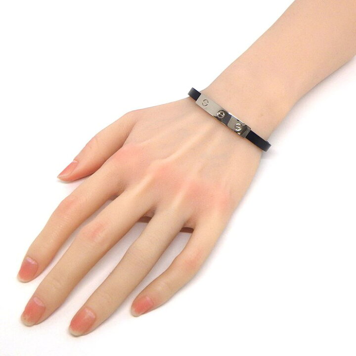 楽天市場】カルティエ Cartier ブレスレット ラブ プレート 3モチーフ 