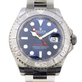 ロレックス Rolex 腕時計 ヨットマスター 40 126622 サンレイ ブルー文字盤 オイスターブレス ルーレット刻印 デイト カレンダー 回転ベゼル SS 自動巻き 【箱・保付き】 【中古】