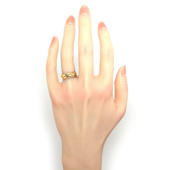 楽天市場】カルティエ Cartier リング クラシック トリニティ MM 