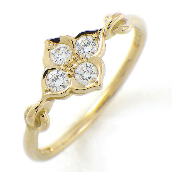 楽天市場】カルティエ Cartier リング ヒンドゥ ロータス スイレン 4 