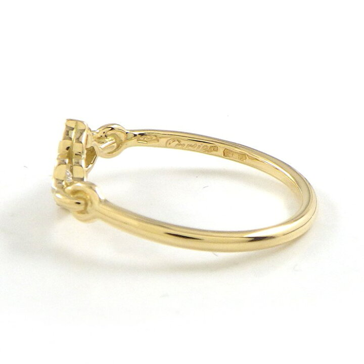 楽天市場】カルティエ Cartier リング ヒンドゥ ロータス スイレン 4 