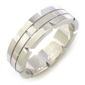 カルティエ Cartier リング タンクフランセーズ K18WG 16号 / #56 【中古】