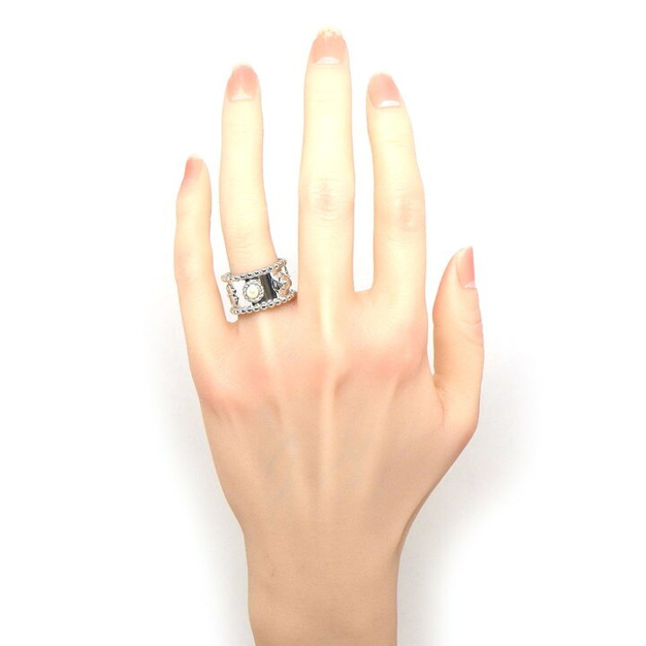 楽天市場】シャネル CHANEL リング スリー シンボル ワイド 6モチーフ  