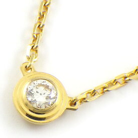 カルティエ Cartier ネックレス ディアマン レジェ ドゥ ダムール XS B7224517 1ポイント ダイヤモンド 0.04ct K18YG 【中古】