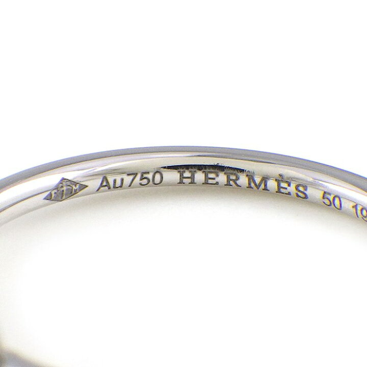 楽天市場】エルメス HERMES リング ガンバード クルー・ド・セル  