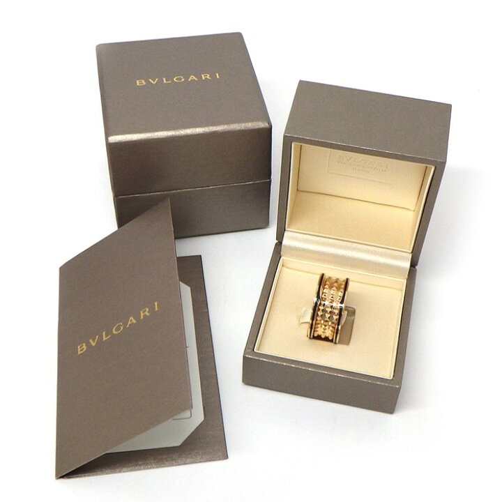 楽天市場】ブルガリ BVLGARI リング B-zero1 ビーゼロワン ロック 4 