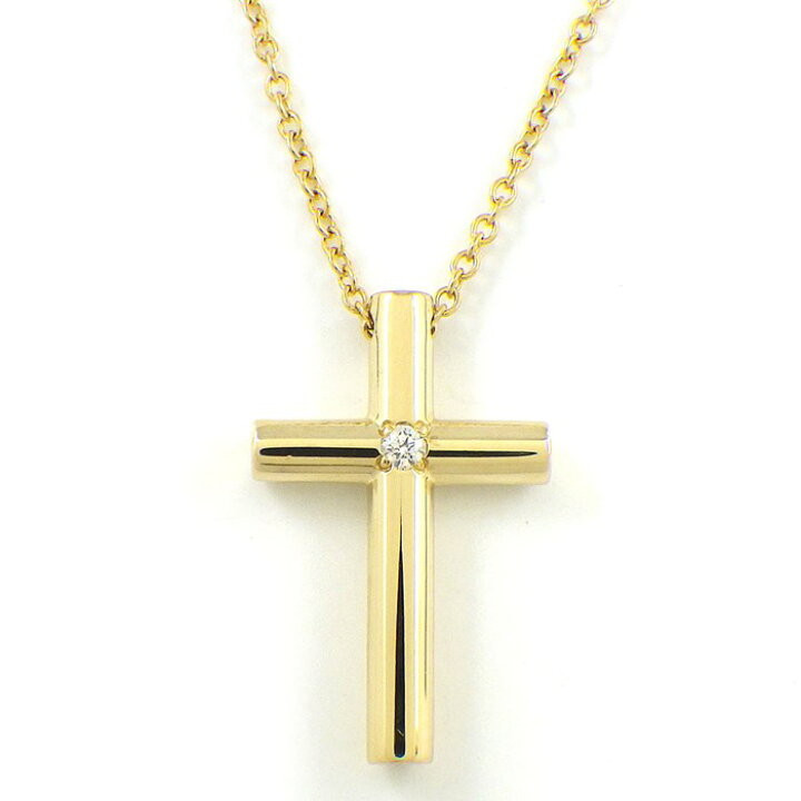 楽天市場】ティファニー Tiffany & Co. ネックレス クロス 1ポイント  