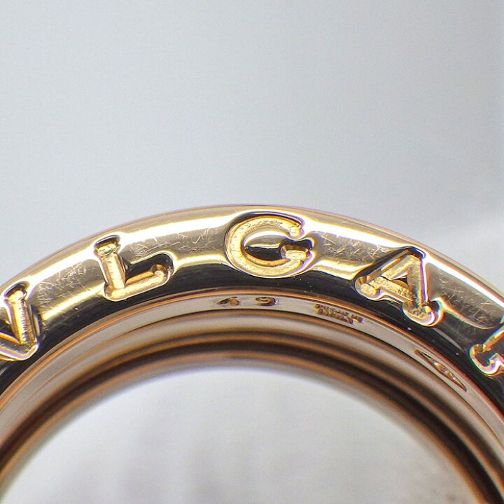 楽天市場】ブルガリ BVLGARI リング B-zero1 ビーゼロワン 3バンド 4  