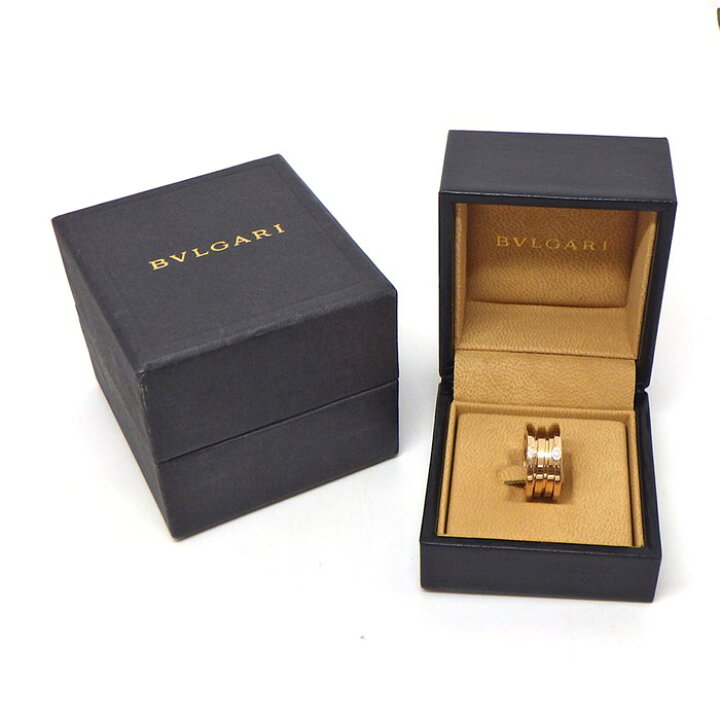 楽天市場】ブルガリ BVLGARI リング B-zero1 ビーゼロワン 3バンド 4  
