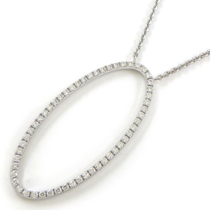 ティファニー Tiffany & Co. ネックレス メトロ クロス パヴェ  