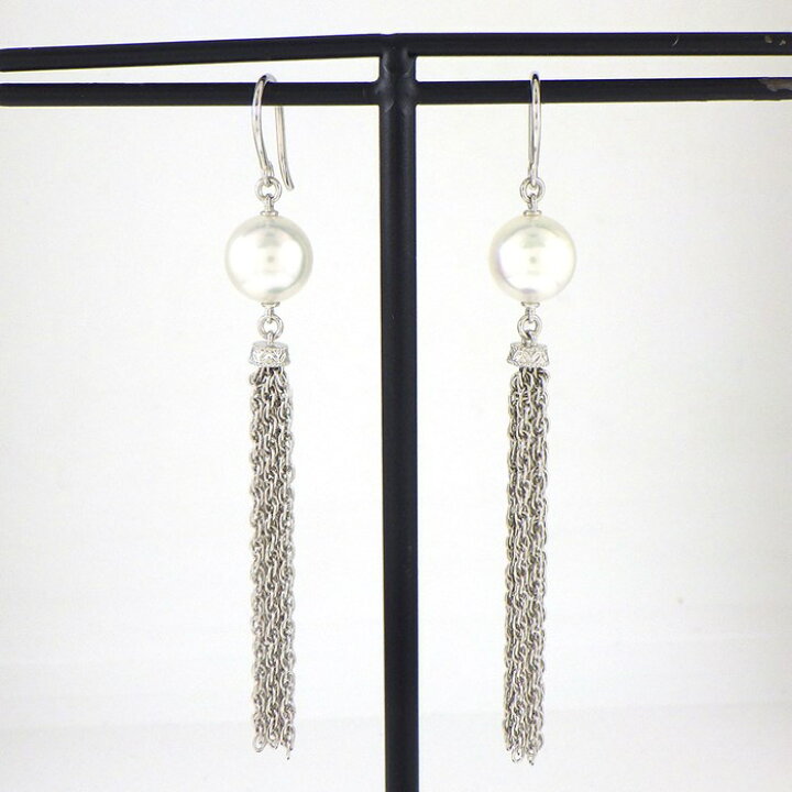 楽天市場】ミキモト MIKIMOTO フックピアス フリンジ チェーン 