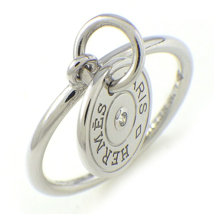 楽天市場】エルメス HERMES リング ガンバード クルー・ド・セル  