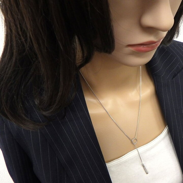 楽天市場】グッチ GUCCI ネックレス ラリエット ロゴ プレート  