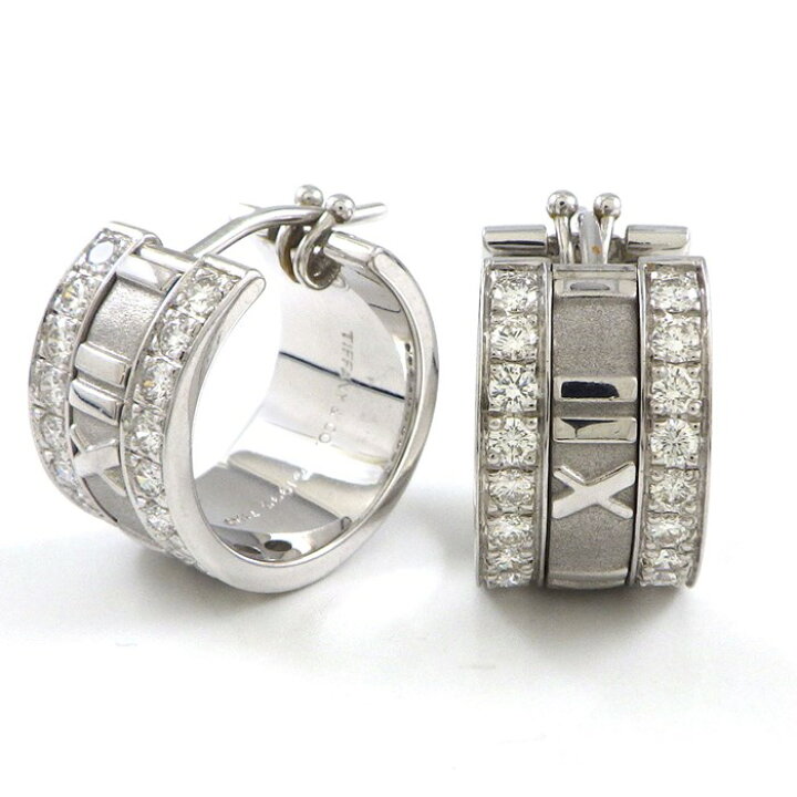 楽天市場】ティファニー Tiffany & Co. ピアス アトラス フープ エッジ 