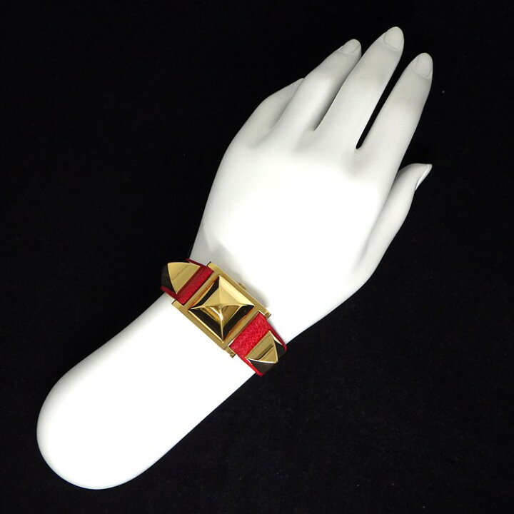 楽天市場】エルメス HERMES 腕時計 メドール ME1.201 スタッズ 蓋付き  