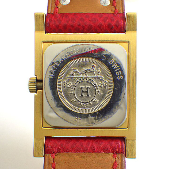 楽天市場】エルメス HERMES 腕時計 メドール ME1.201 スタッズ 蓋付き  