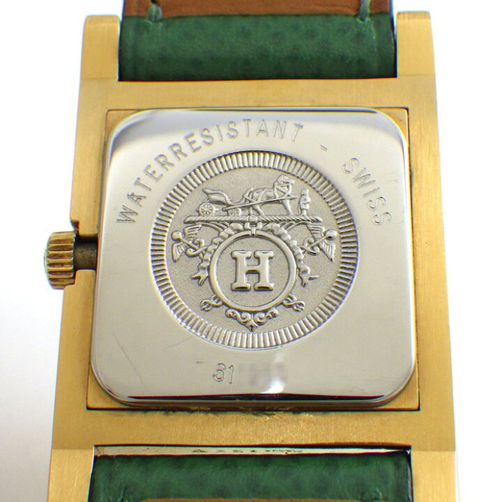 楽天市場】エルメス HERMES 腕時計 メドール ME1.201 スタッズ 蓋付き  