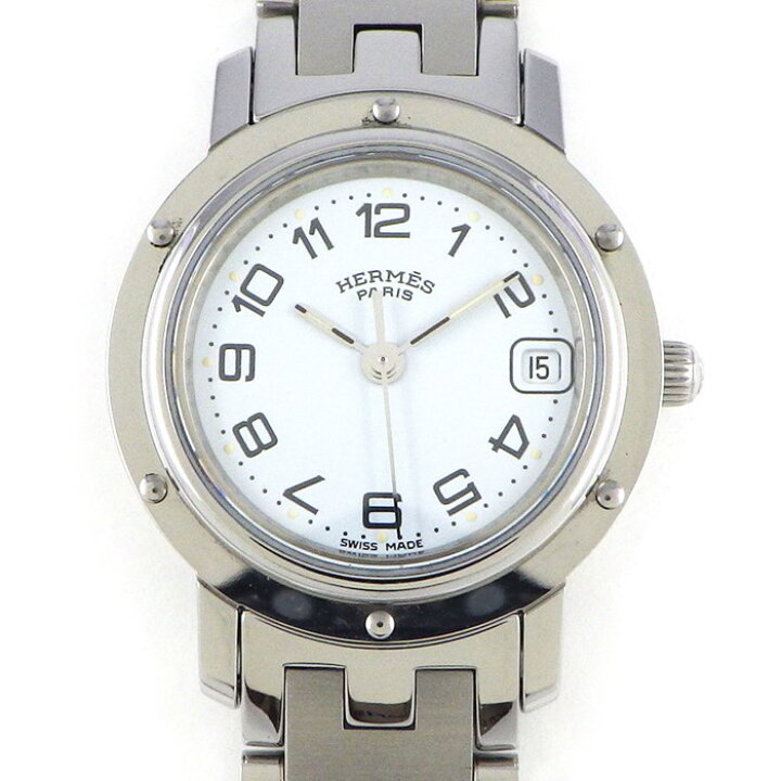 楽天市場】エルメス HERMES 腕時計 クリッパー CL4.210.130/3758  