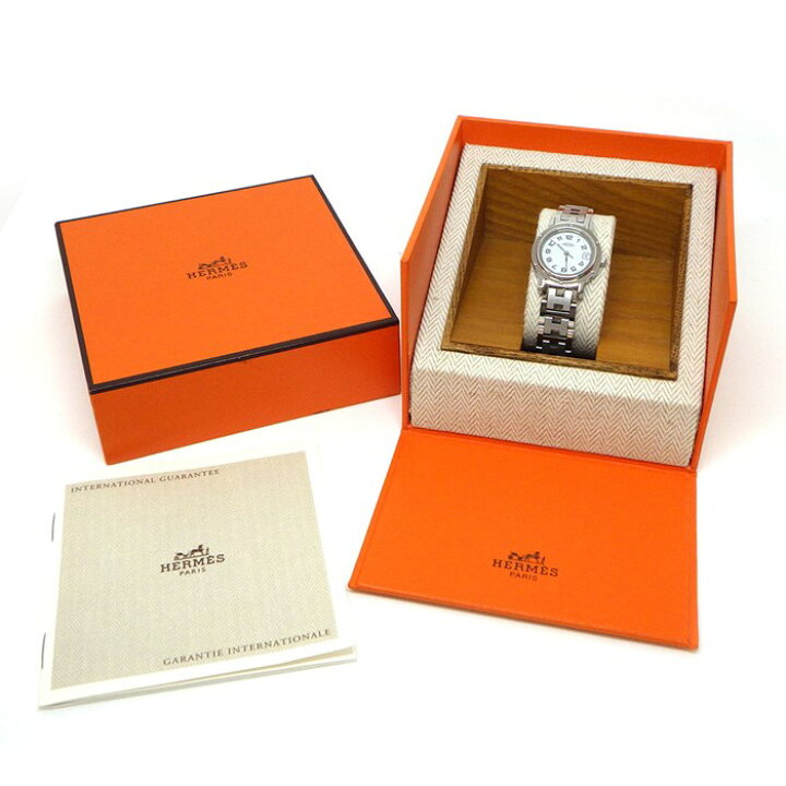 楽天市場】エルメス HERMES 腕時計 クリッパー CL4.210.130/3758  