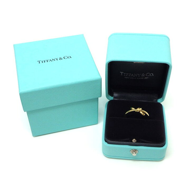 楽天市場】ティファニー Tiffany & Co. リング ノット 70305429 K18YG 