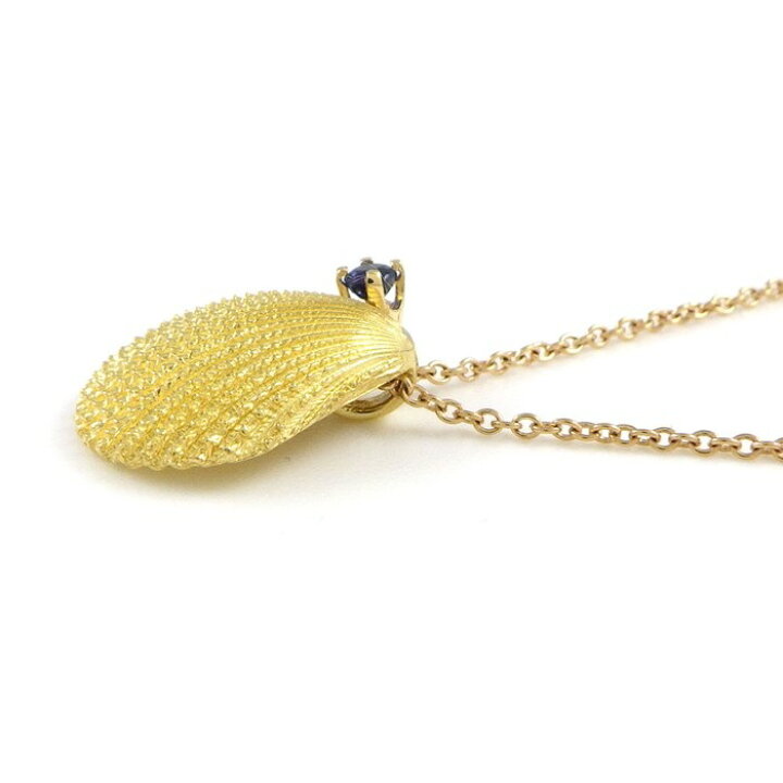 ティファニー Tiffany & Co. ネックレス 貝 シェルモチーフ K18YG  