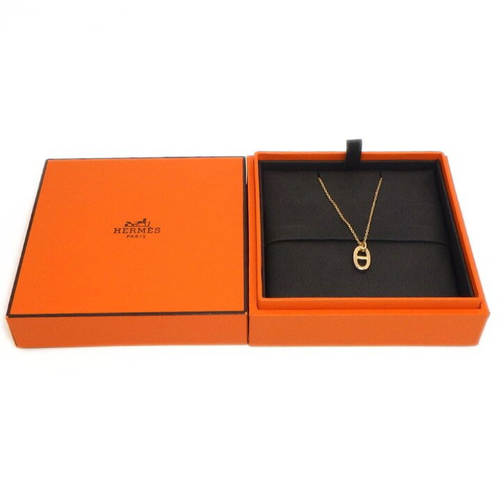 楽天市場】エルメス HERMES ネックレス シェーヌ ダンクル ファラン  