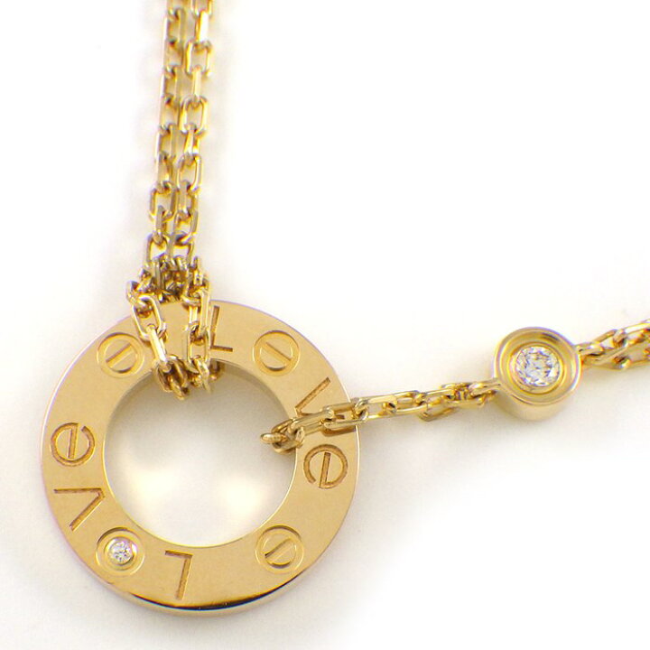 楽天市場】カルティエ Cartier ネックレス ラブ B7219500 サークル 2  