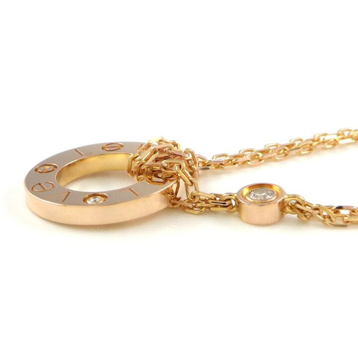楽天市場】カルティエ Cartier ネックレス ラブ サークル B7224509  