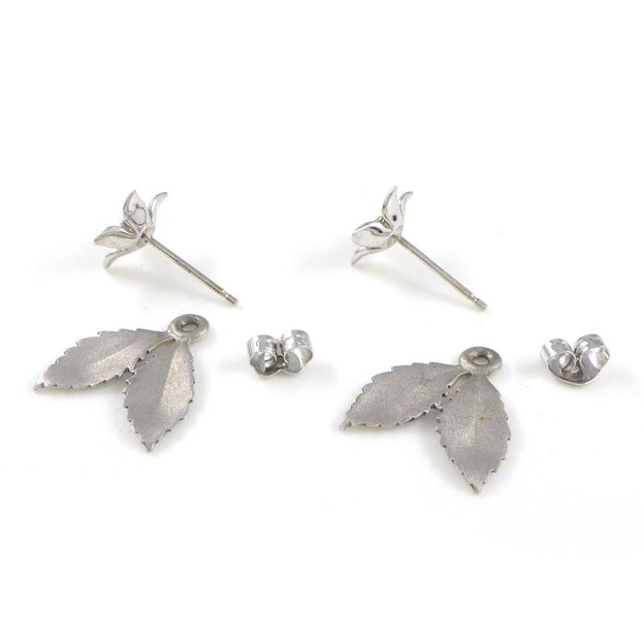 楽天市場】スタージュエリー STAR JEWELRY ピアス フラワー リーフ  