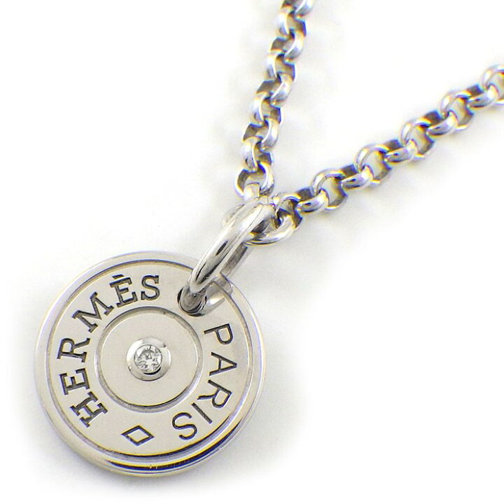 楽天市場】エルメス HERMES ネックレス ガンバード クルー・ド・セル  