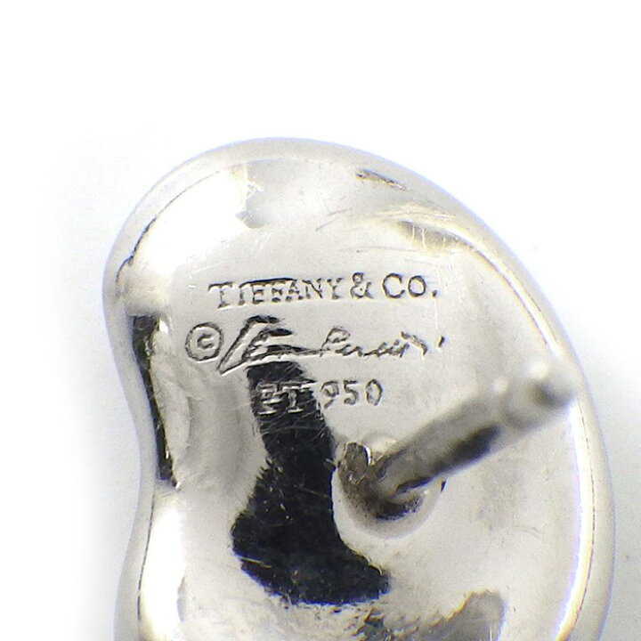 楽天市場】ティファニー Tiffany & Co. ピアス ビーン デザイン 幅11mm 