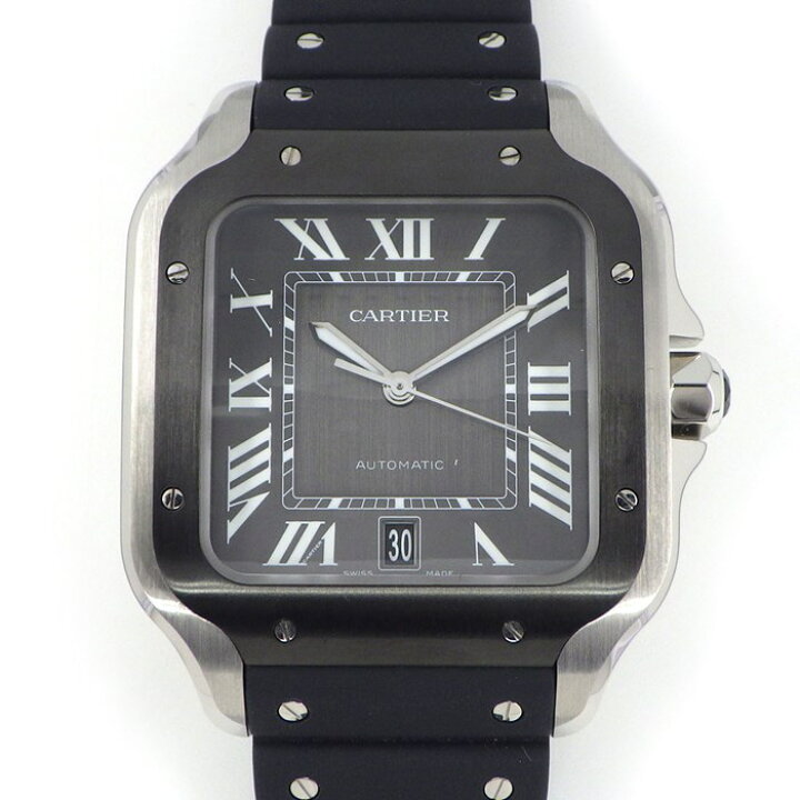 楽天市場】カルティエ Cartier 腕時計 サントス ドゥ LM WSSA0037 3針 