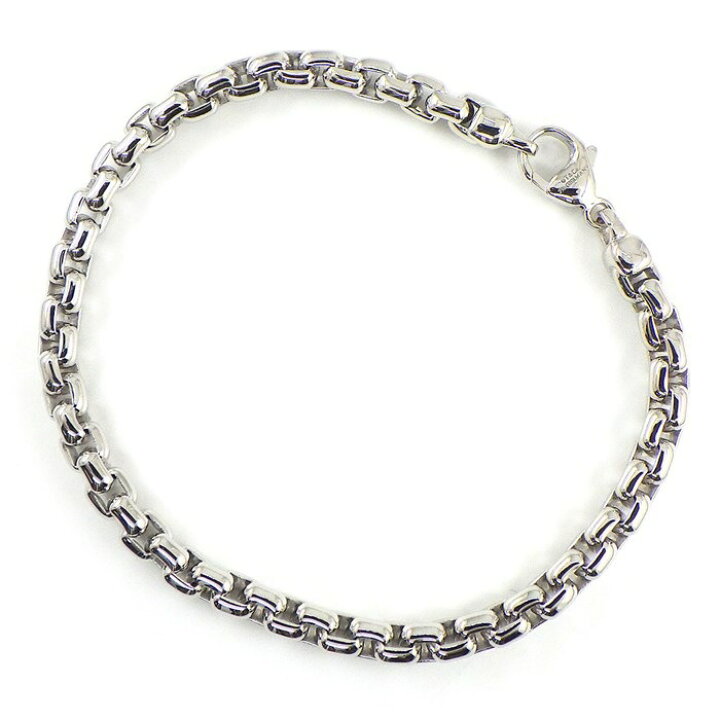 ティファニー Tiffany & Co. ブレスレット タグ プレート チェーン  